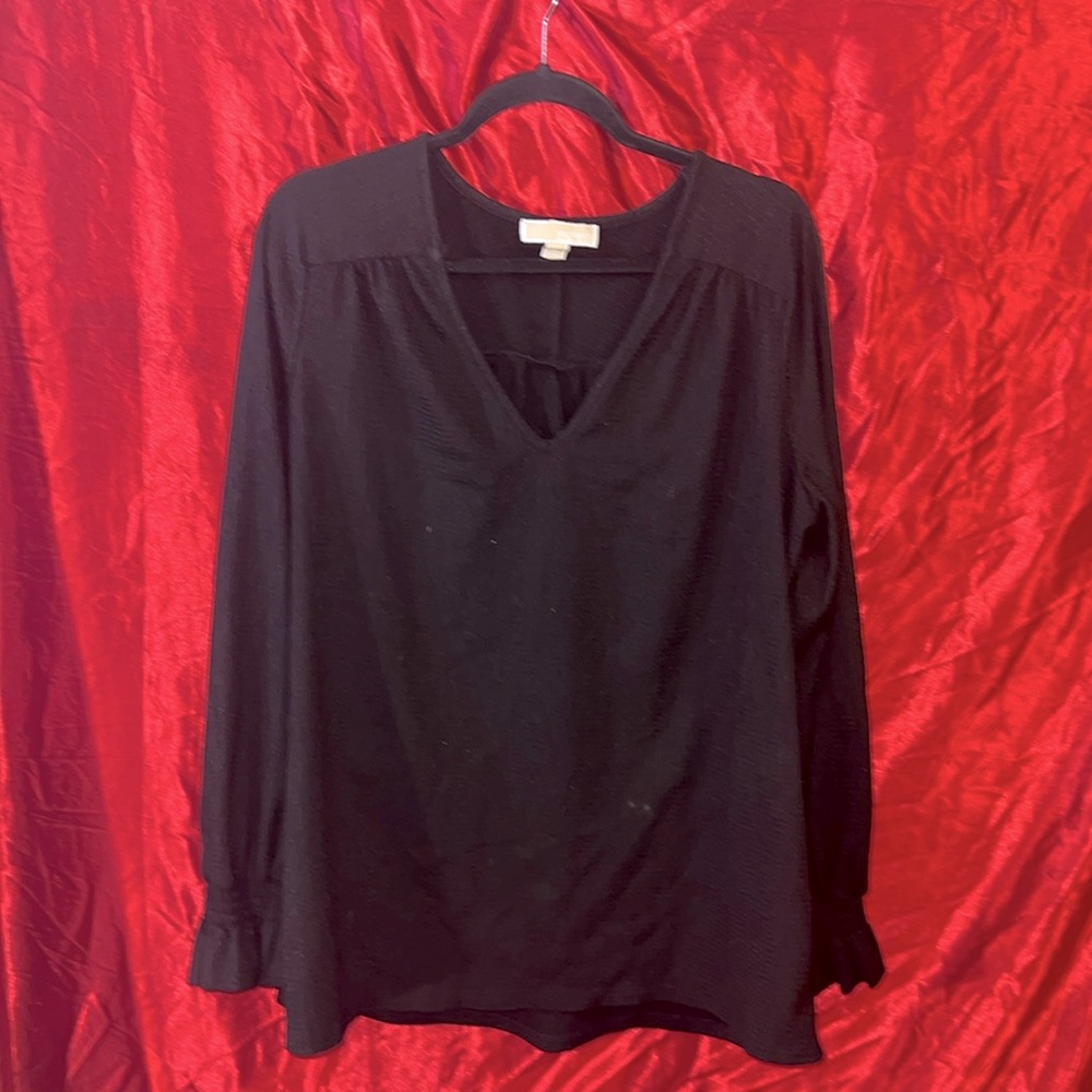 MK long sleeve black shirt